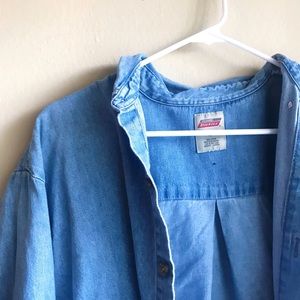 Dickies Denim Button Up Shirt